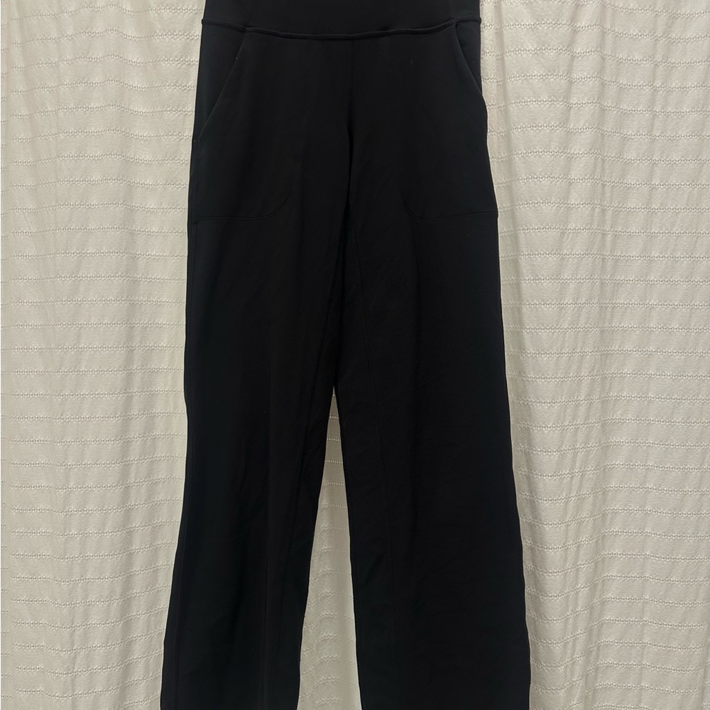 lululemon athletica Black Wide Leg Pants- READ DESCRIPTION